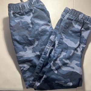 Blue GapKids Camo Jogger
